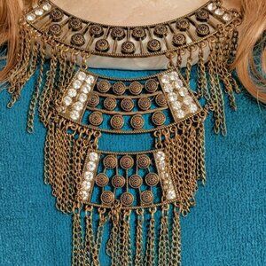 1970s Cleopatra Statement Bib